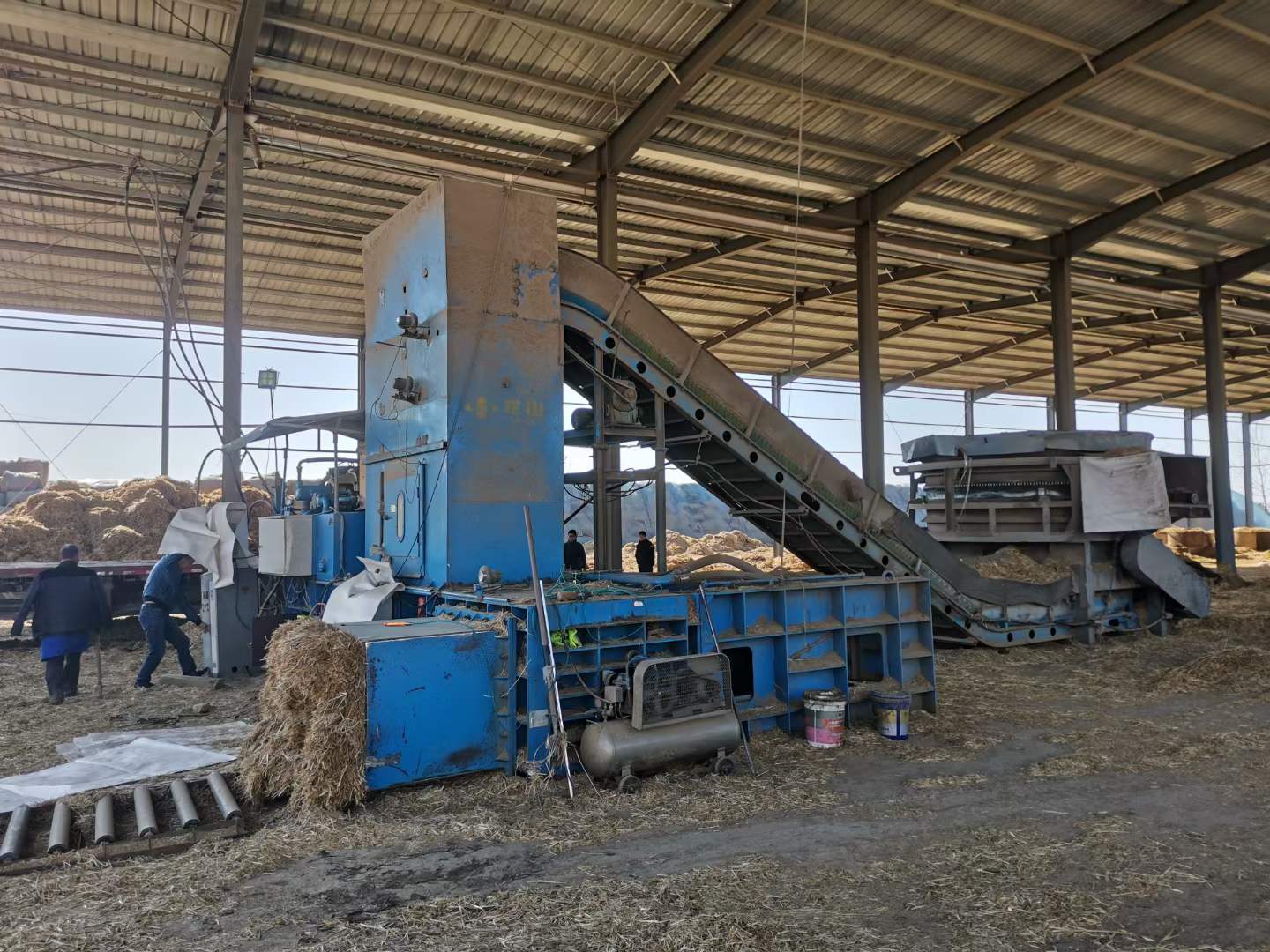 江蘇天達(dá)環(huán)保赴宿遷勘查秸稈廠除塵項目