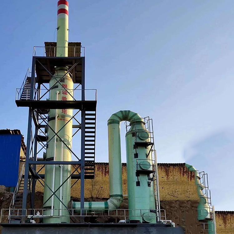 玻璃鋼噴淋塔設(shè)備適用于哪些行業(yè)做廢氣處理？